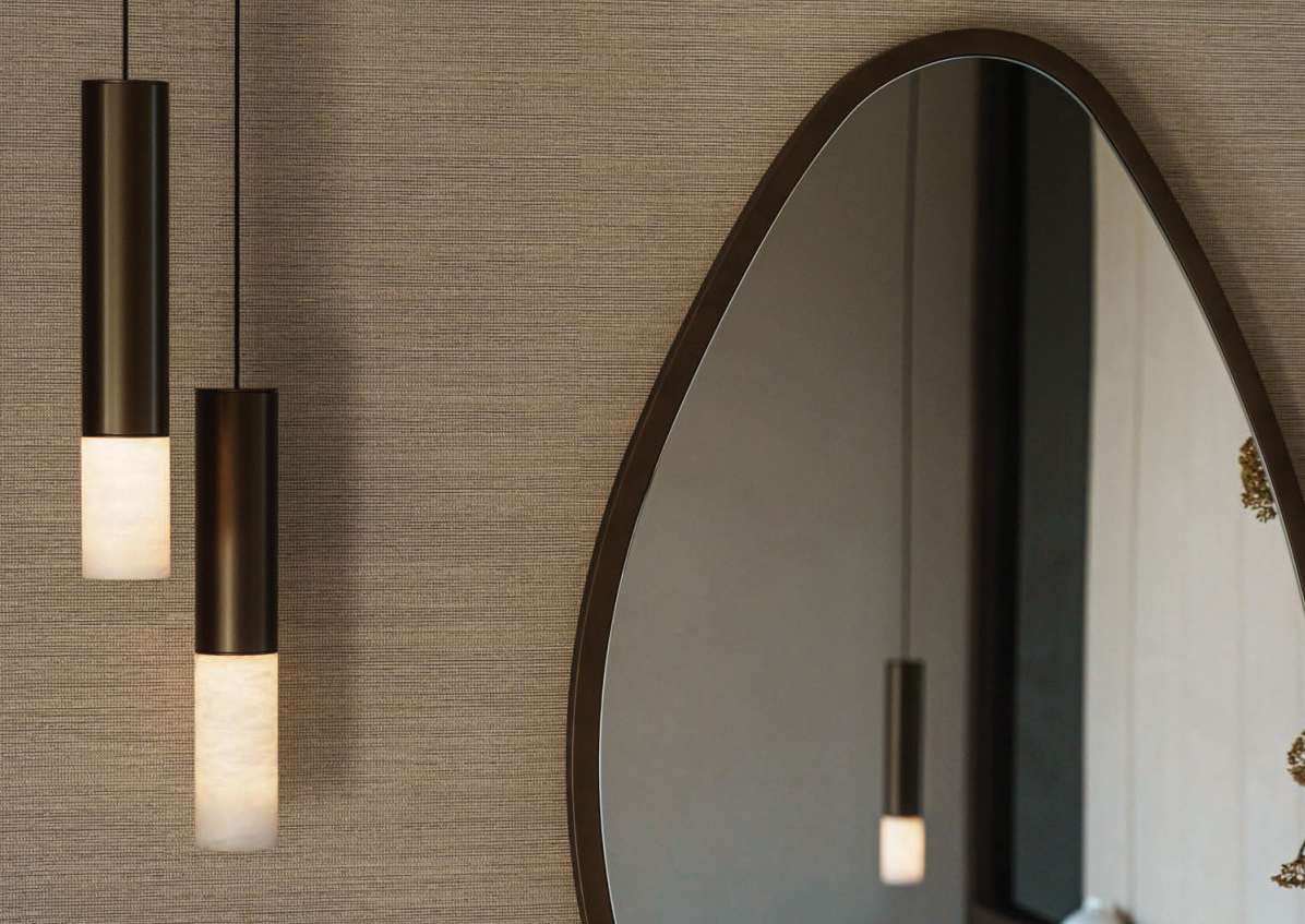NILA Clear Pendant - Handgemaakte albast hanglamp